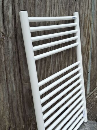 Aqua hvidt Håndklædetørrer