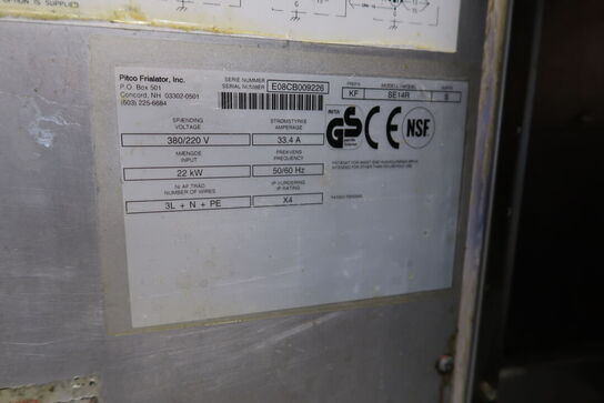 Dobbelt friture PITCO KF SE14R