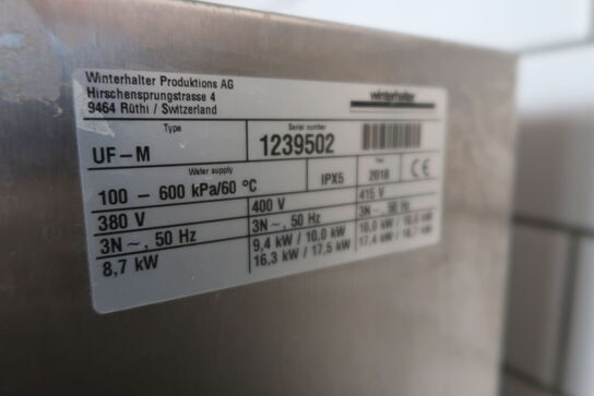 Industriopvasker WINTERHALTER UF-M