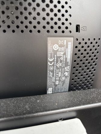 All-in-one touch computer ELO ESY22i5 med bonprinter (betalingsterminal medfølger ikke)