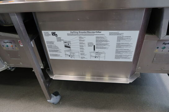 Dobbelt paneringsstation AYRKING Breader/Blender/Sifter