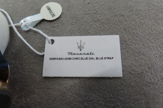 Herreur fra Meistersinger 48mm, Chrono Blue Dial