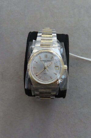 Herreur Frederique Constant med Lænke i Stål og Guldtoner