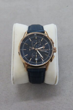 Herreur fra Meistersinger 48mm, Chrono Blue Dial