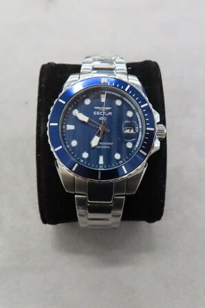 Sector Herreur med Blå Skive og Rustfri Stållænke