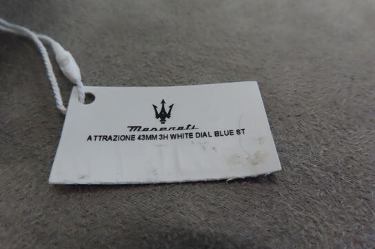 Herreur Maserati Med Blå Rem