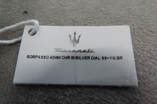 Maserati SORPASSO 42MM Chronograf