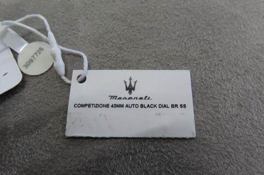 Maserati Automatisk Herreur Med Sort Urskive