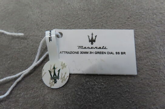 Maserati Attrazione 39mm Green Dial