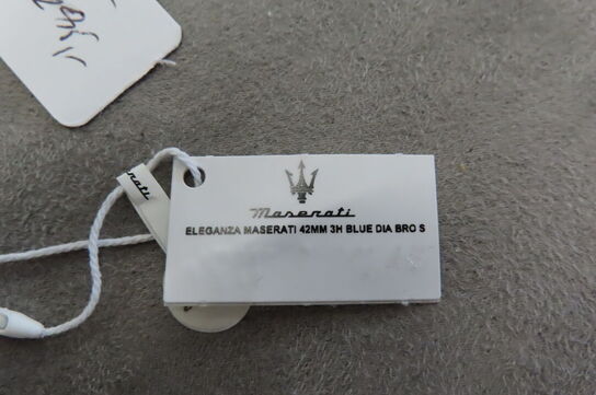 Maserati Herreur med Brun Læderrem