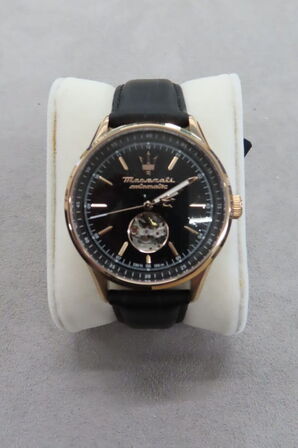 Maserati Sorpasso 42MM Auto Black Dial Black ST Ur