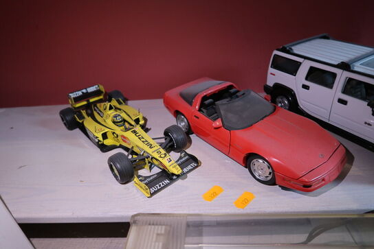 3 stk. legetøjsbiler