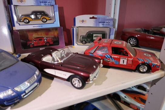 8 stk. legetøjsbiler