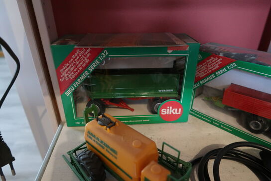 Legetøjsgyldevogn AMAZONE samt 2 stk. vogne