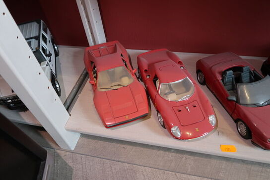 5 stk. legetøjsbiler