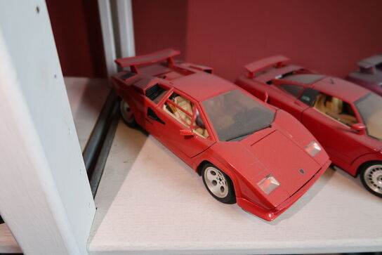 5 stk. legetøjsbiler