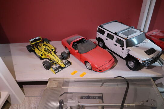 3 stk. legetøjsbiler