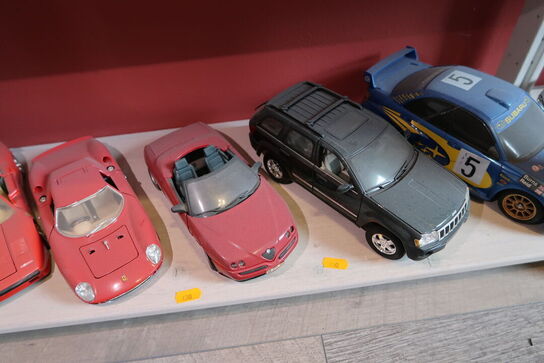 5 stk. legetøjsbiler
