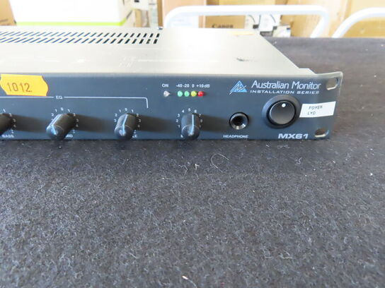 Analog mixer til rack AUSTRALIAN MONITOR MX61