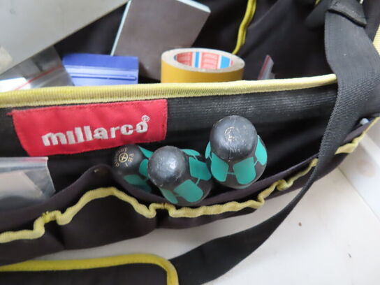 Værktøjstaske med indhold