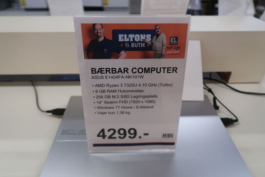 ASUS Vivobook Go AMD Ryzen 3 7320U 14"