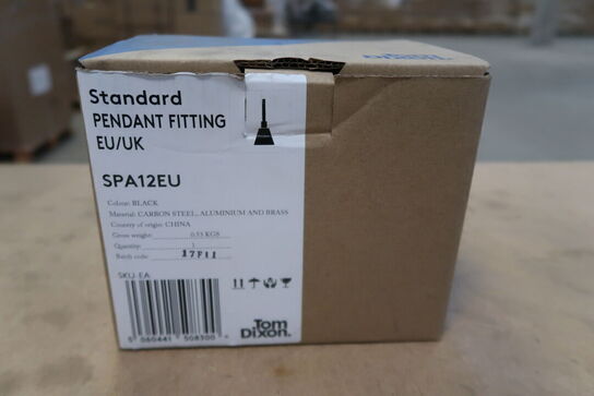 4 stk. Tom Dixon SPA12EU Standard Pendant Fitting