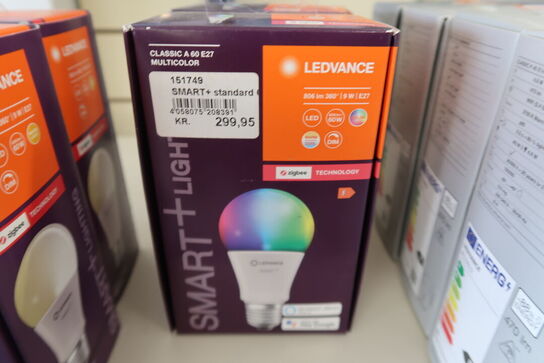 3 stk. LEDVANCE SMART+ standard 60W/RGBW mat E27 ZigBee