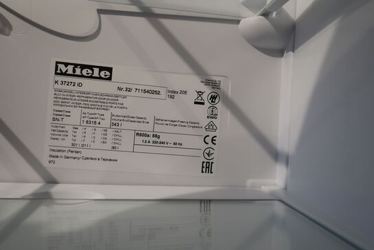 Miele K K37272ID indbygningskøleskab MOMSFRI