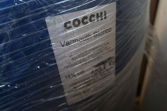 3 stk. Tønder med spiritus 