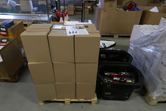 Ca. 200 stk. Diverse flasker spiritus + diverse 30 stk. Shaker