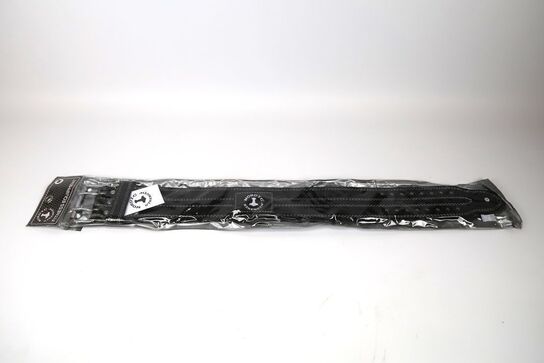 Medium  - Styrkeløfter bælte med hurtig-lås (Sort)