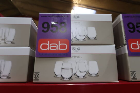 2 pk. Holmegaard Perfection Vandglas 23 cl - 6 stk.