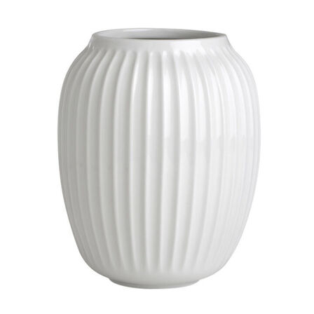 Kähler Hammershøi vase hvid 20 cm