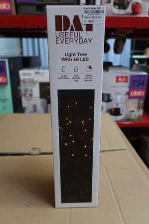 4 stk. Lystræ sort 45 cm