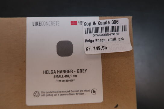 2 pk. LIKEconcrete Freja knage 2 stk. xtra lille 