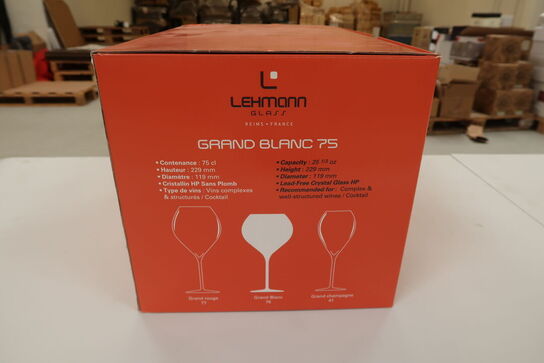 6 stk. Lehmann Grand Blanc 75 vinglas
