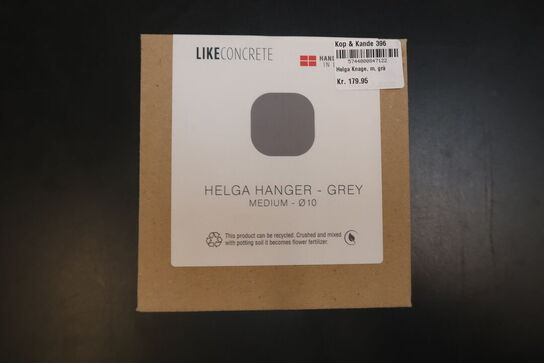 LIKEconcrete Helga knage grå 10 cm