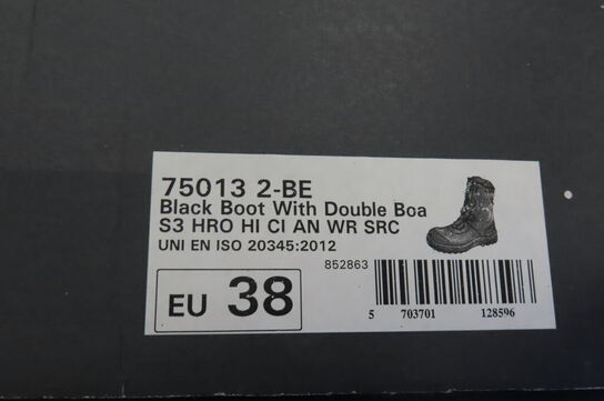 Sikkerhedsstøvle 2BE str. 38