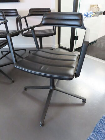 6 stk. stole, VIPP 452 Swivel Chair
