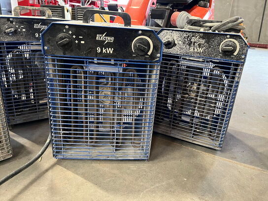 6 Stk. DVA Varme kanoner