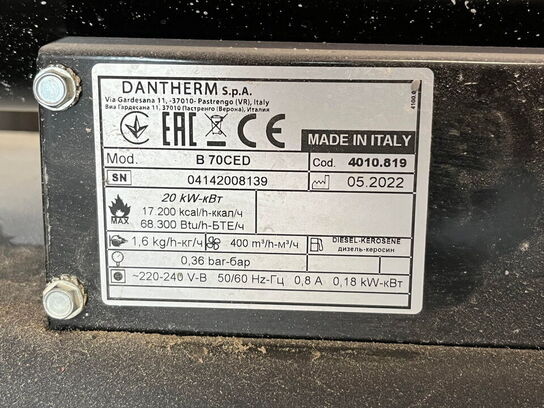 3 Stk. Master Varme kanoner