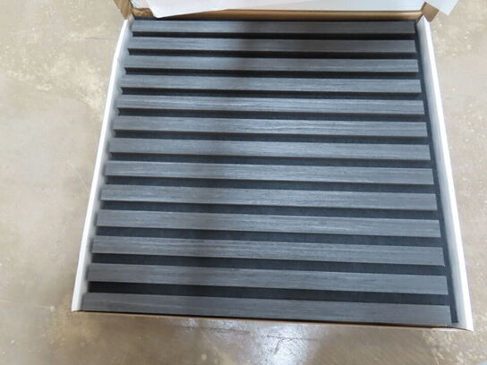 4 stk Akustikpanel 52x52 cm. (2 kasser)