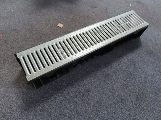 Afløbskanal - 3 meter (3 stk)