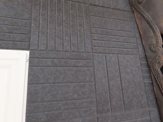 Akustik fliser i filt til vægmontering 32 stk.