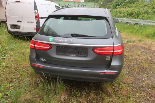 Personbil MERCEDES E200d (momsfri) (uden afgift)