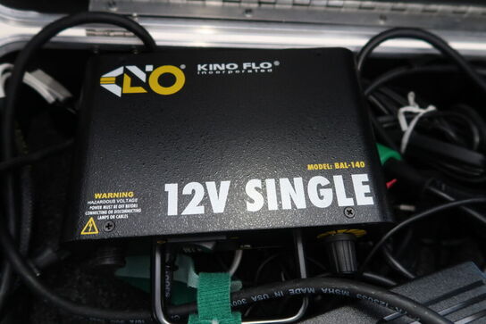 2 stk. Rør-lamper KINO FLO 12V Single