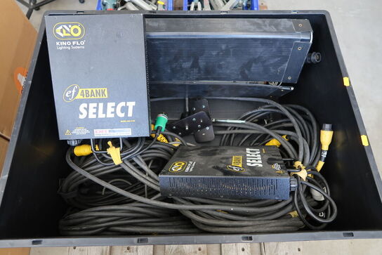 2 stk. Rør-lamper KINO FLO FIX-4804 m. ballast