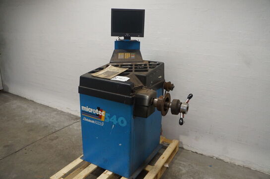Afbalanceringsmaskine MICROTEC 540 (Defekt)