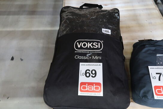Voksi Kørepose Classic Mini 100 Cm Black Black