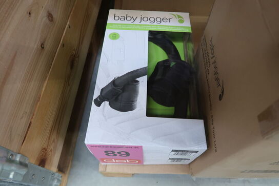 2 pk. Baby Jogger City Tour Lux håndtag & kopholder - Sort